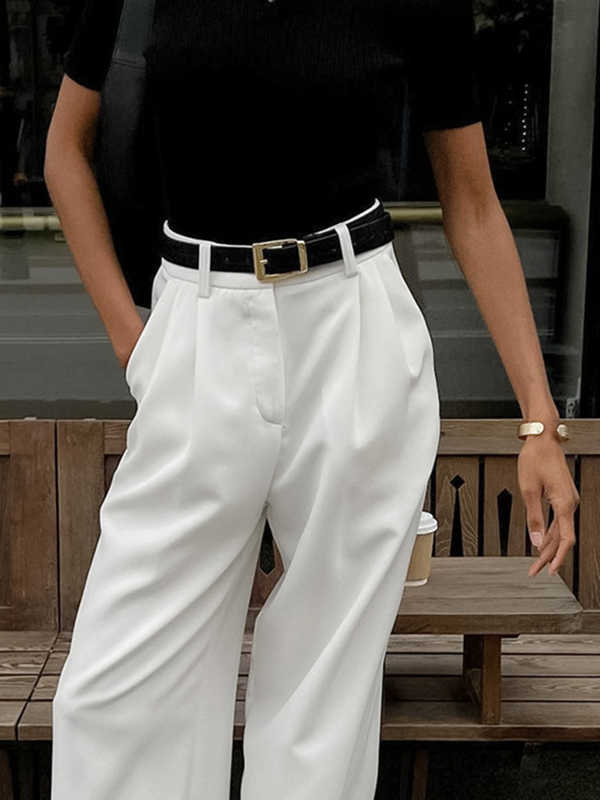 Womens Wide Leg Pants