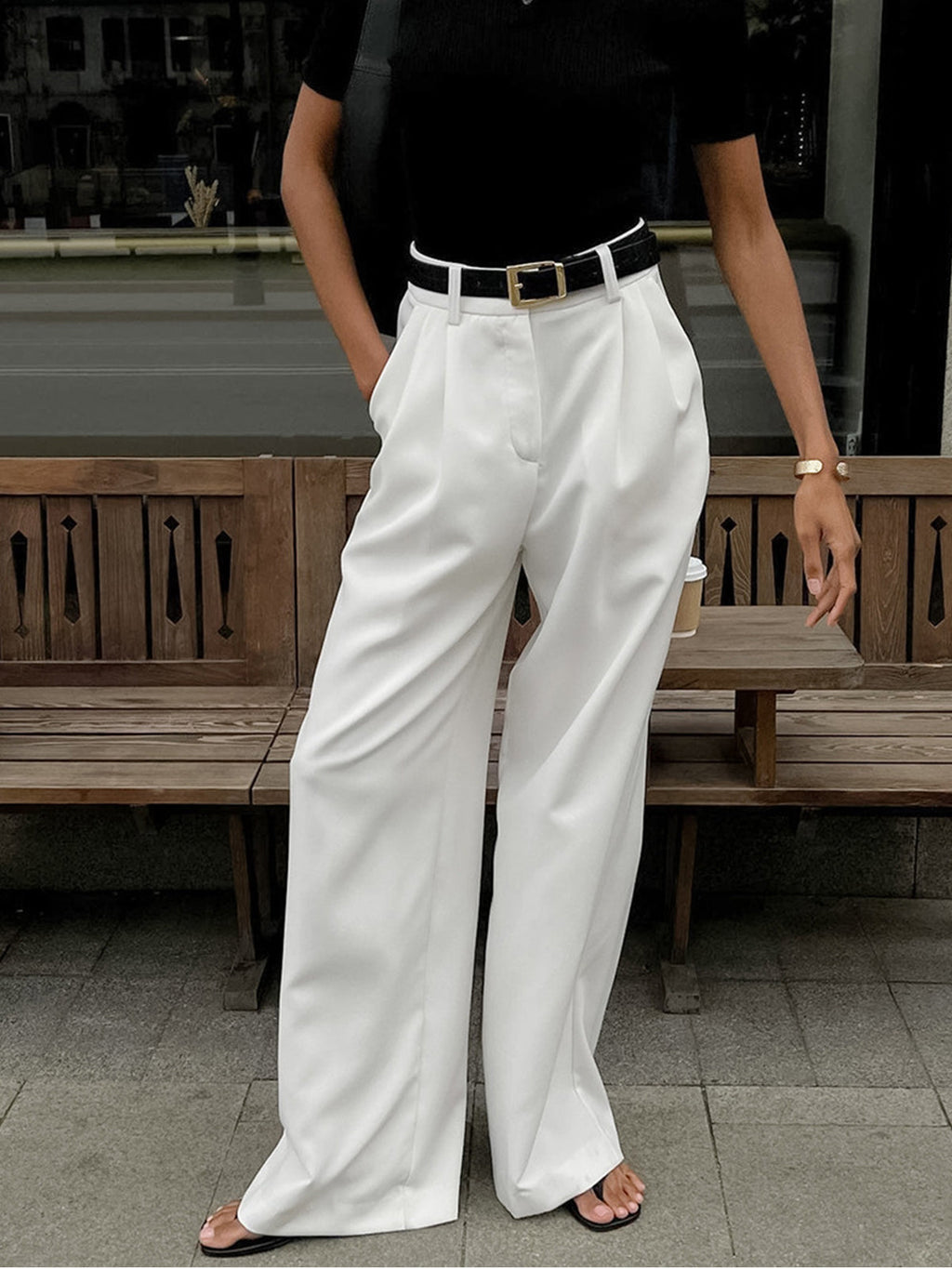 Womens Wide Leg Pants