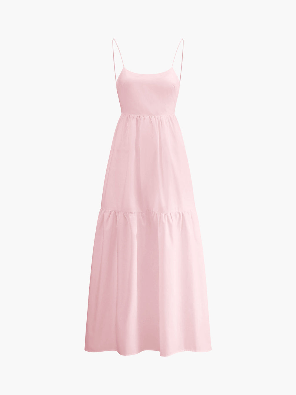 Womens Sleeveless Backless Maxi Dress