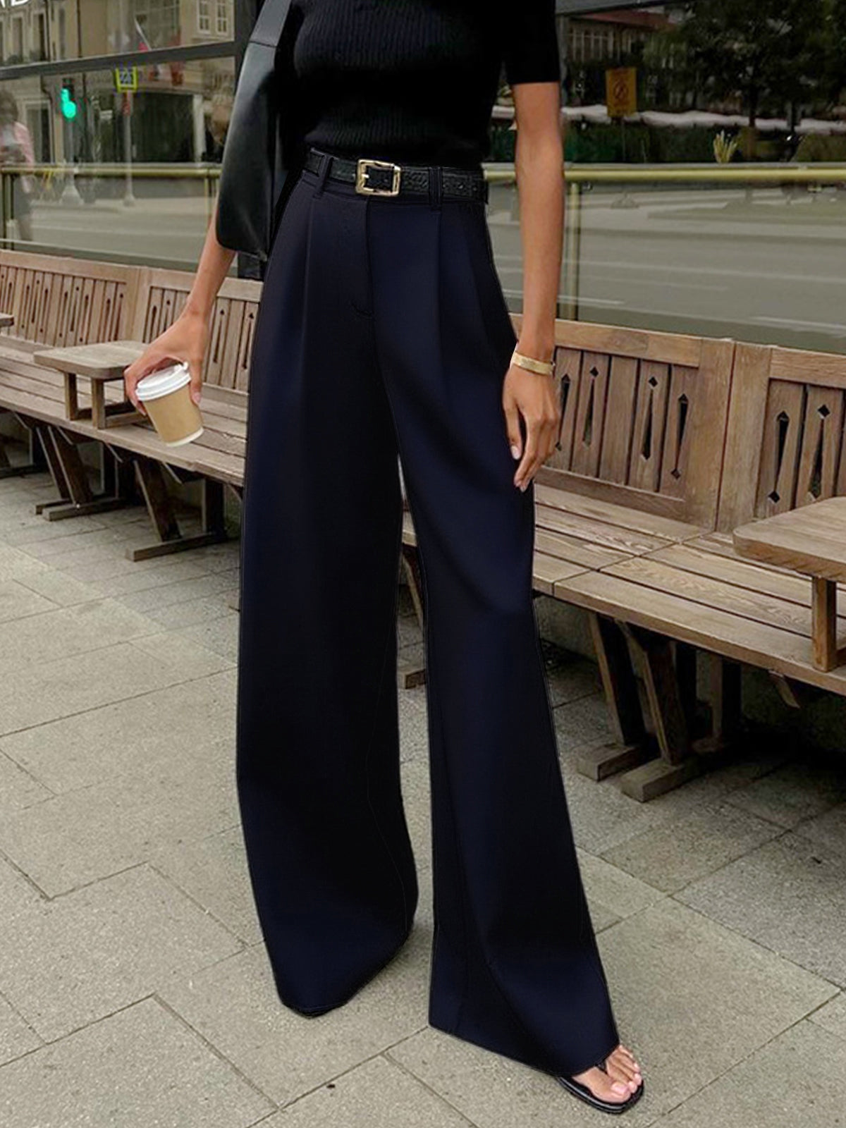 Womens Wide Leg Pants