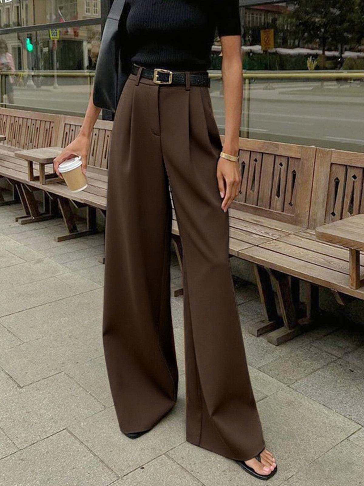 Womens Wide Leg Pants