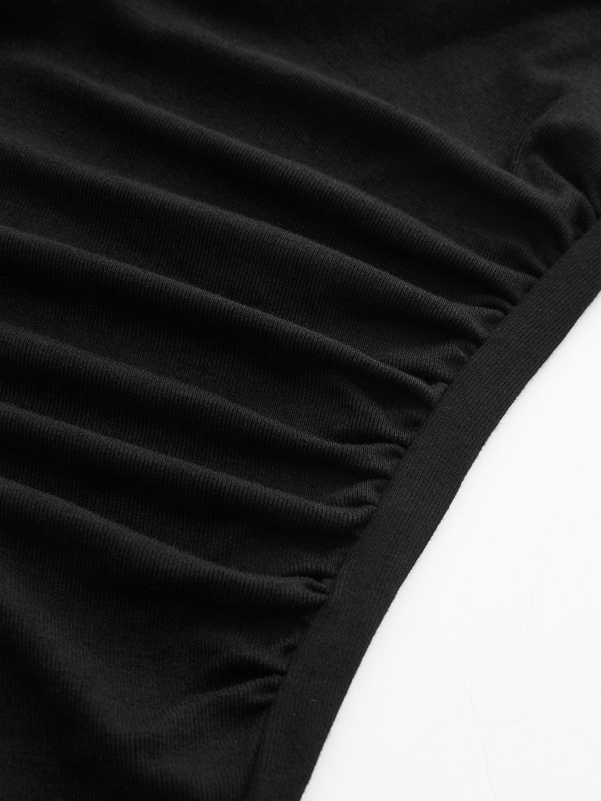 Womens Asymmetric Neck Long Sleeve Top