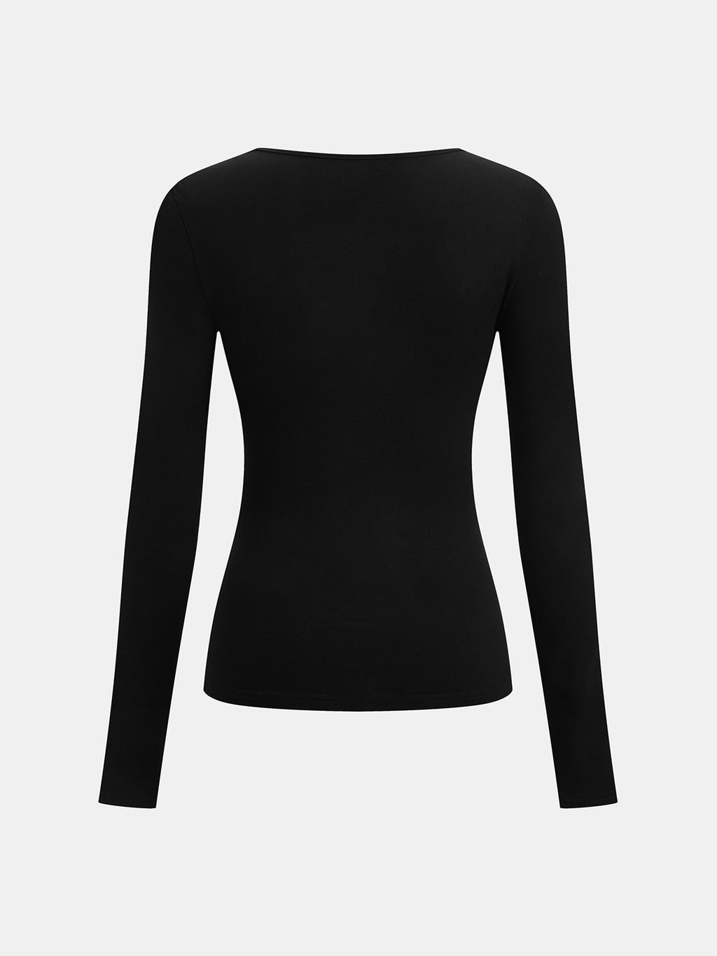 Womens Asymmetric Neck Long Sleeve Top