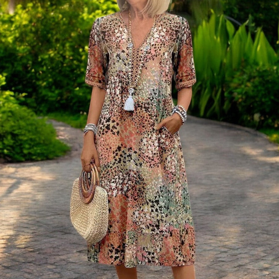 Womens Flowy Spring Dress