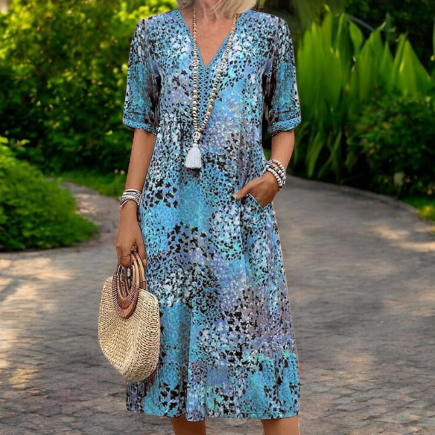 Womens Flowy Spring Dress