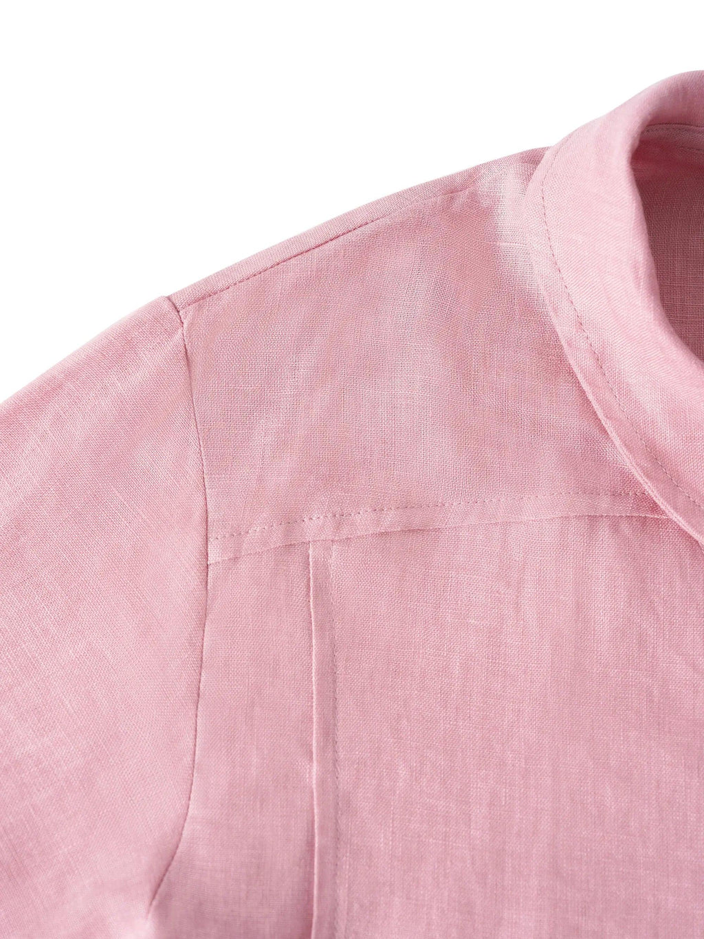 Womens Linen V Neck Top