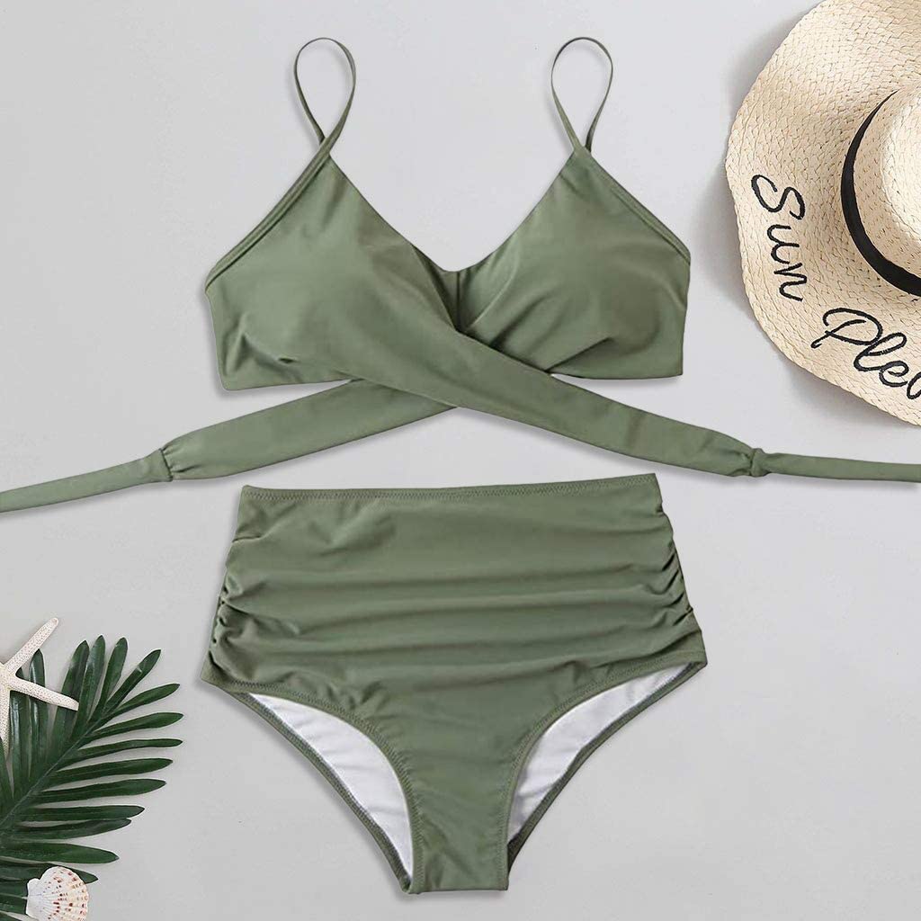Womens High Waisted Bikini