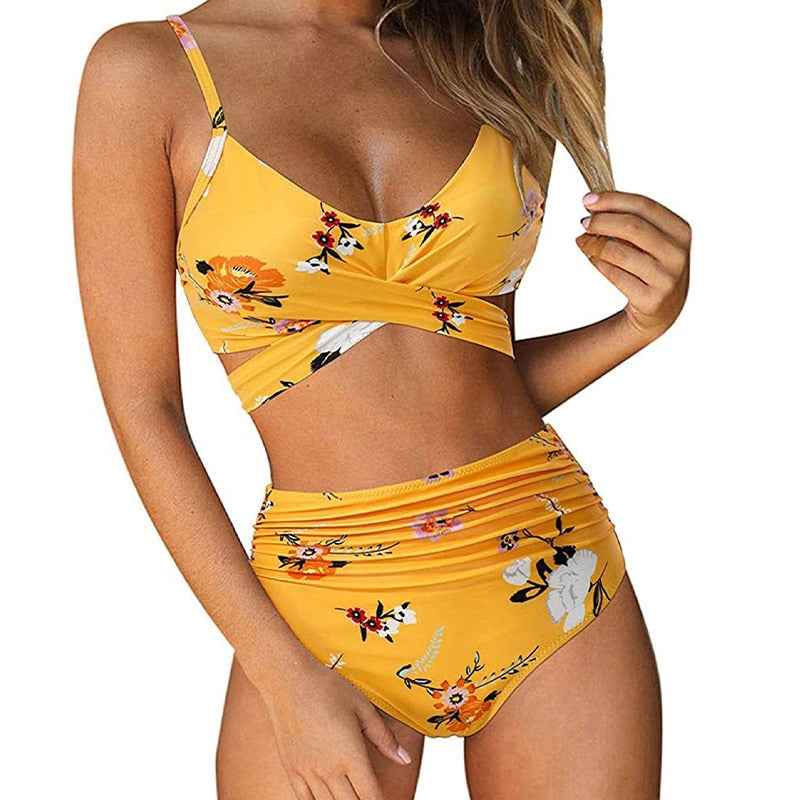 Womens High Waisted Bikini