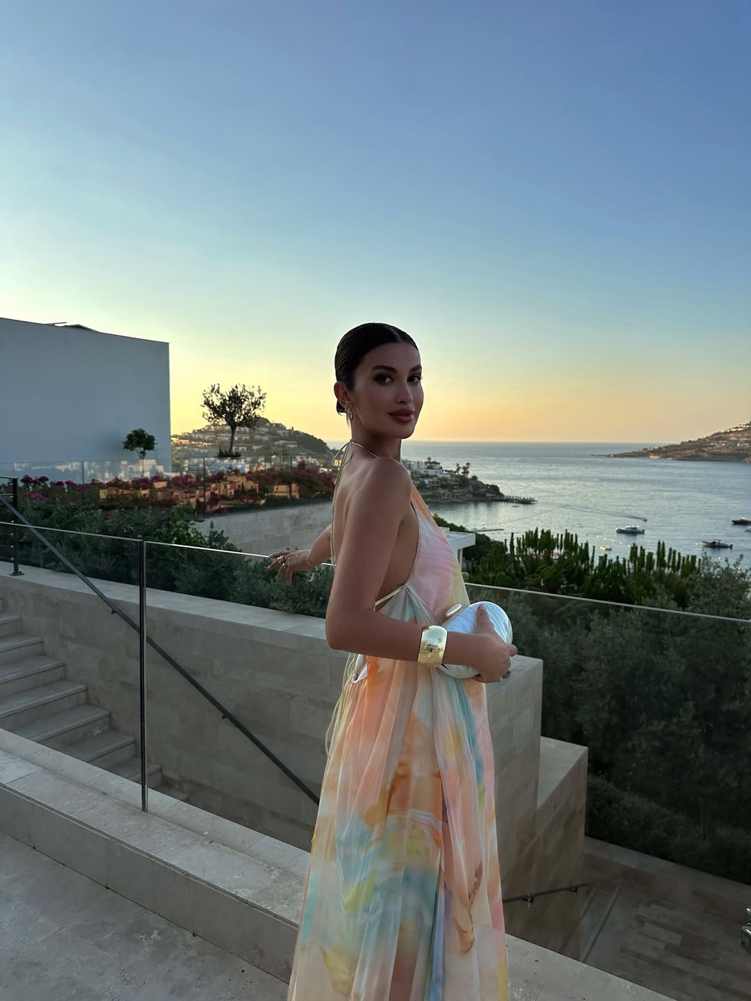 Womens Halter Maxi Wedding Guest Dress
