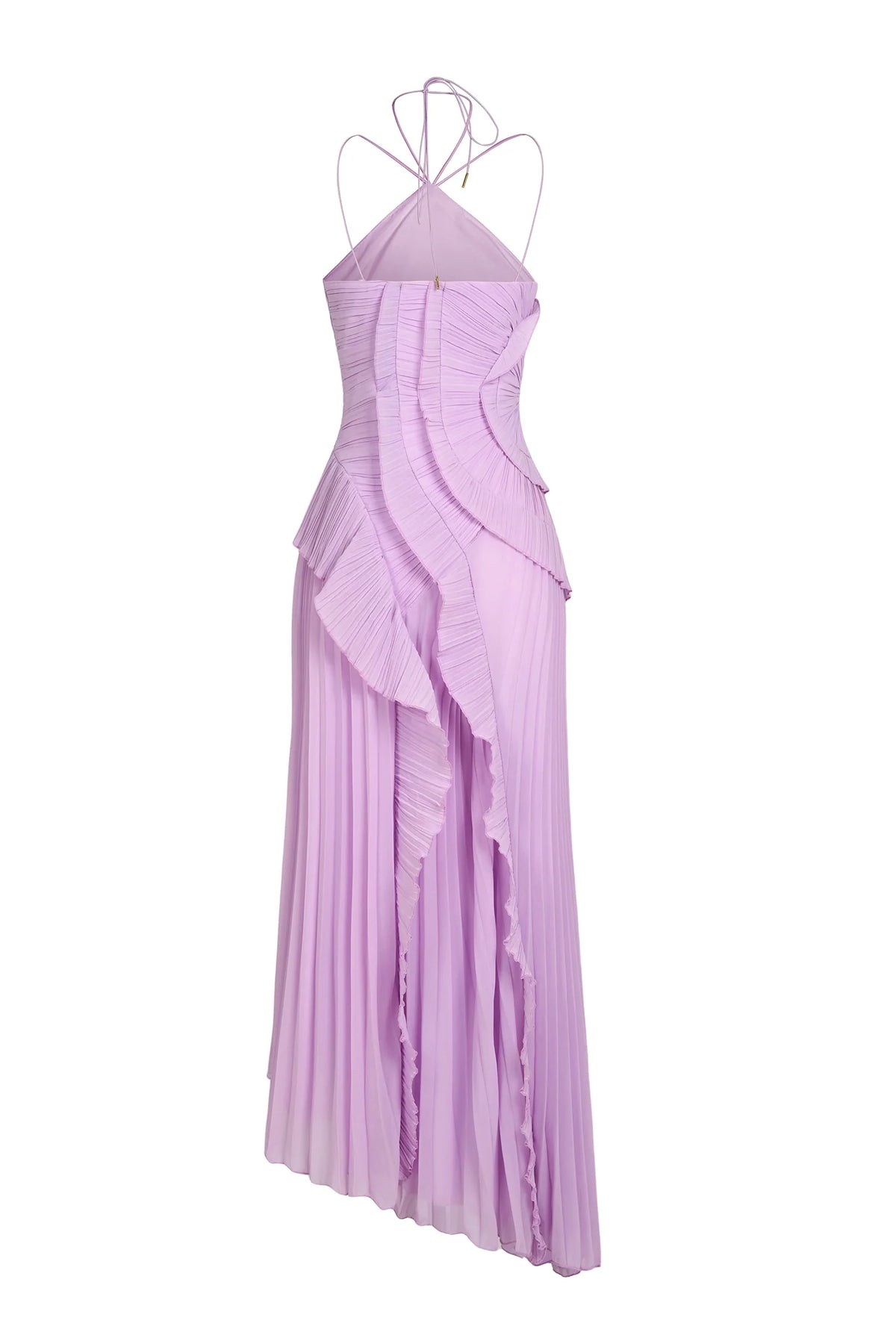 Womens Pleated Midi Wedding Guest Dress