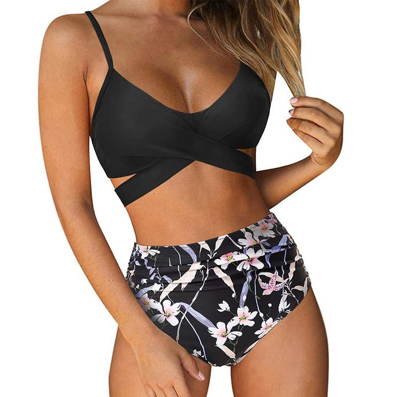 Womens High Waisted Bikini