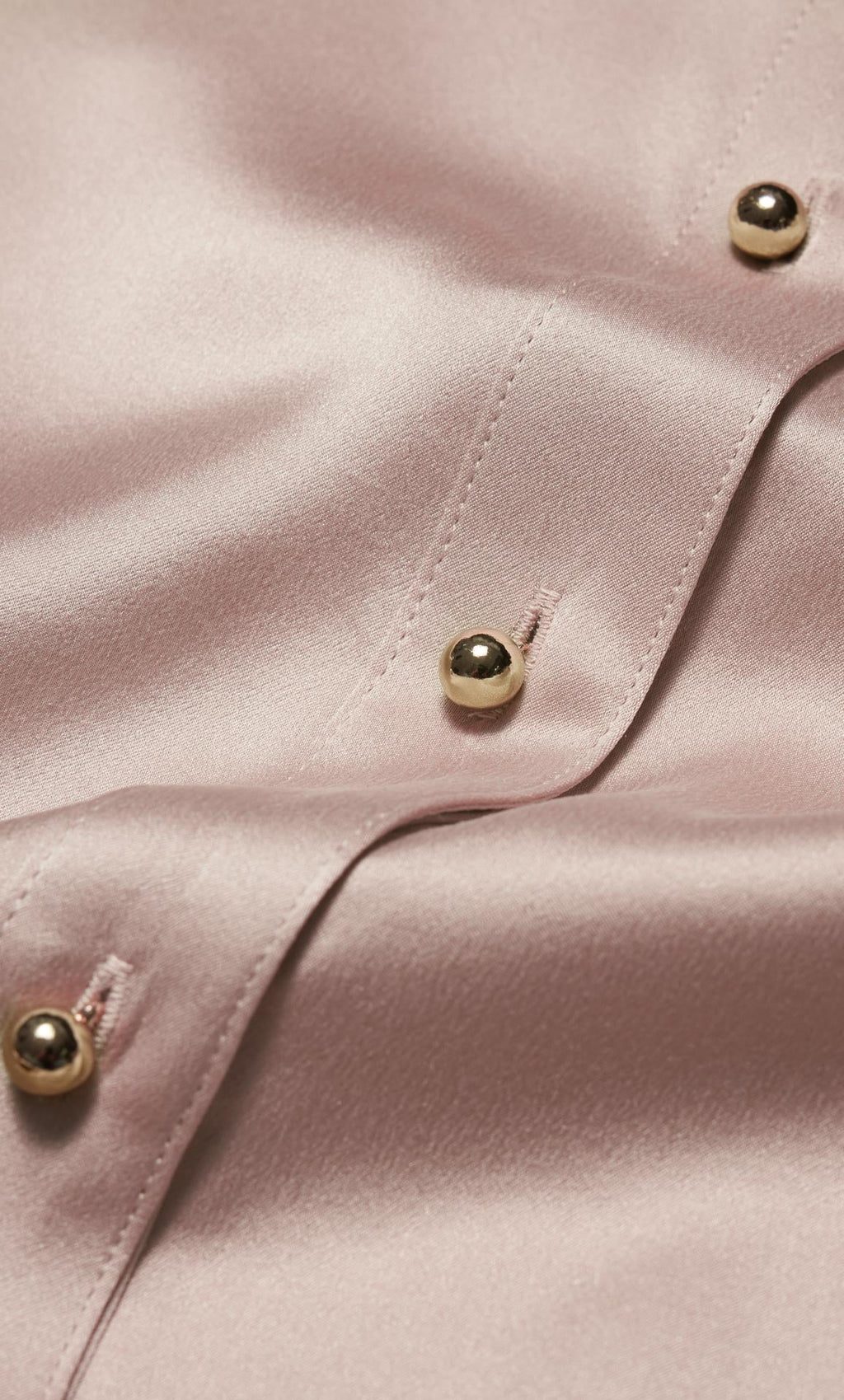 Womens Silk Button Up Shirt