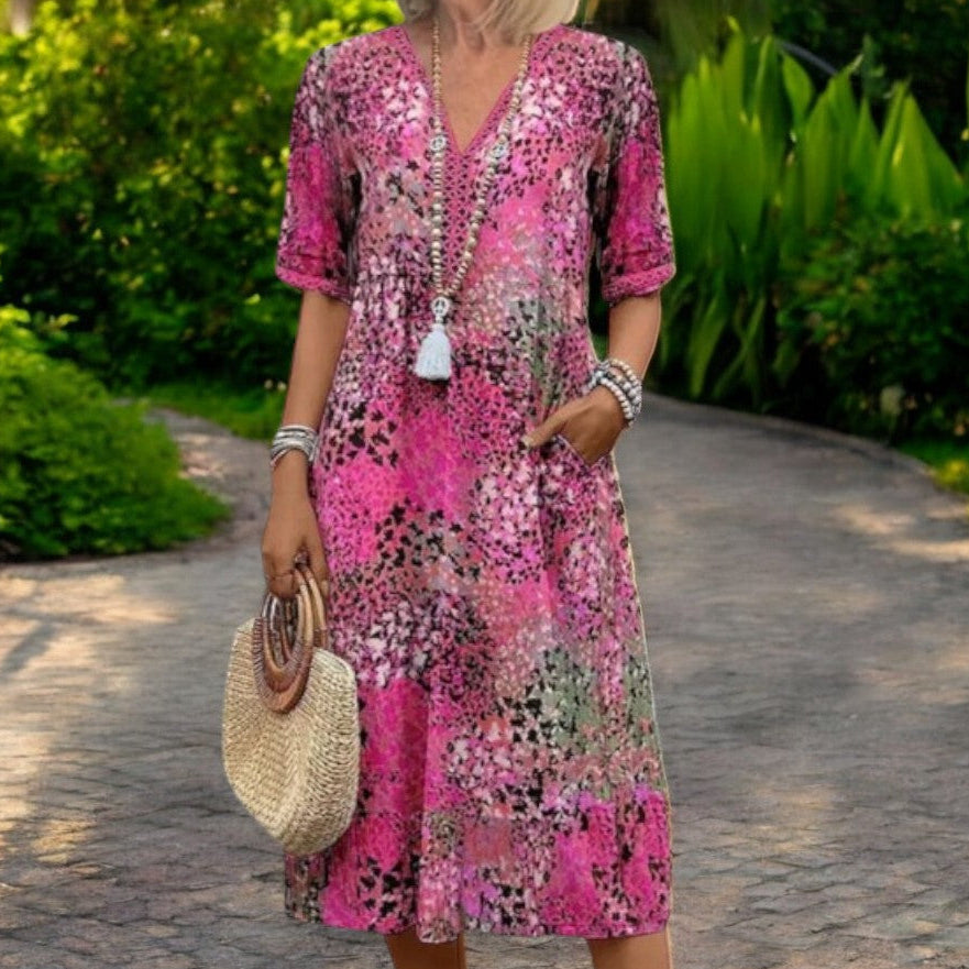 Womens Flowy Spring Dress