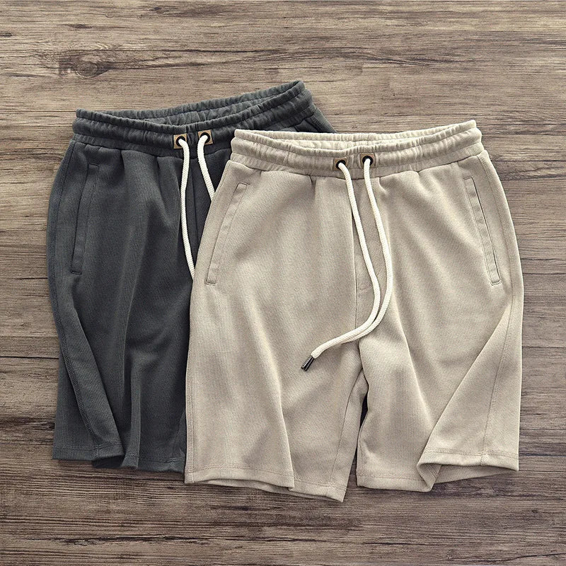 Mens Drawstring Shorts Side Pockets