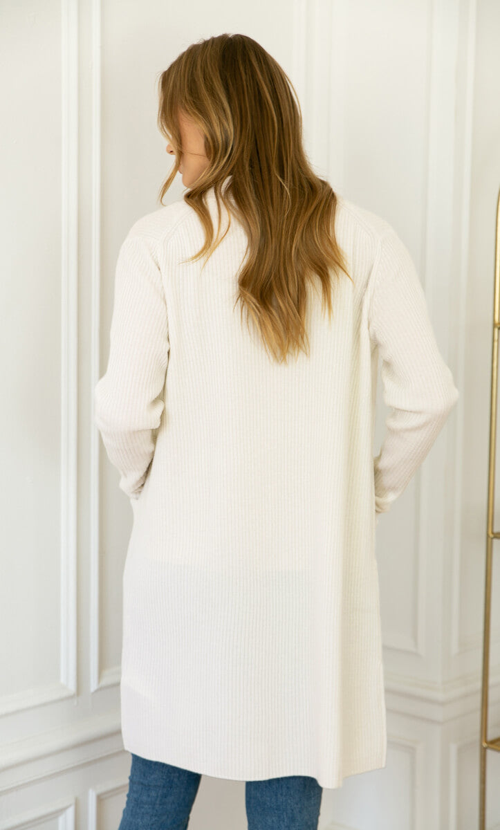 Womens Long Cardigan Coat