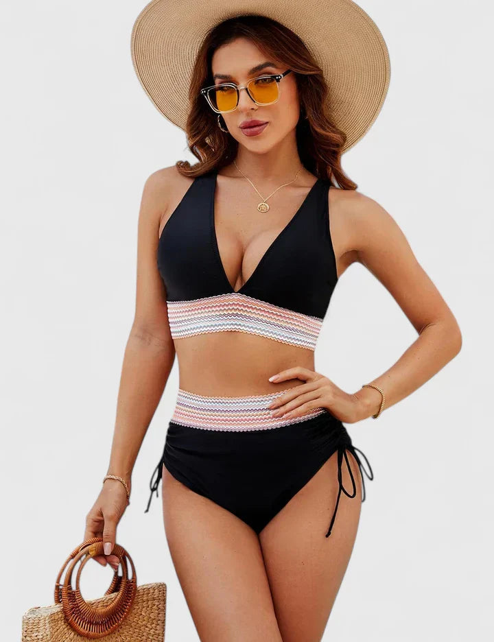 Womens Tummy Control Bikini Set