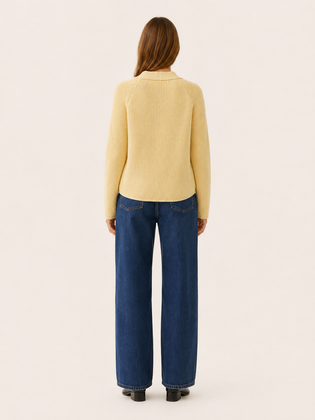 Womens Long Sleeve V Neck Cardigan